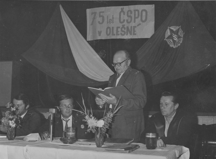 Výroční schůze při 75. výročí založení sboru